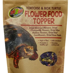 Zoo Med Tortoise & Box Turtle Flower Food Topper